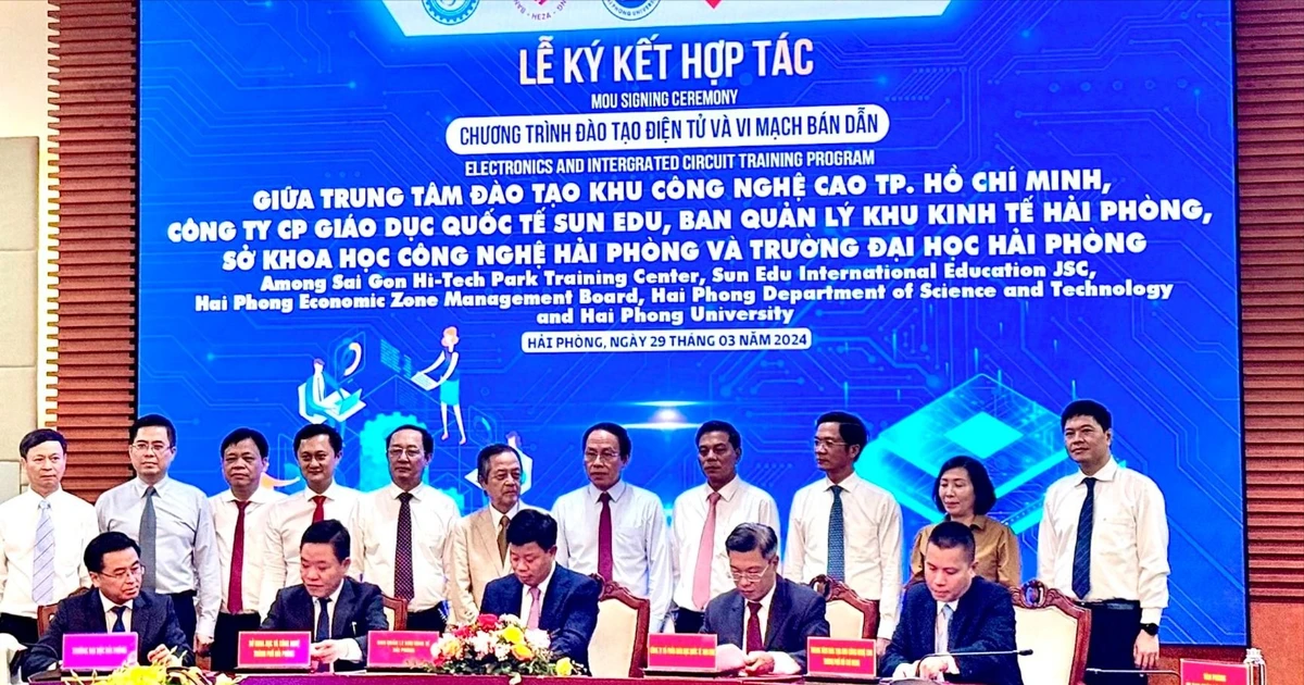 SHTP ký kết hợp tác với Hải Phòng phát triển nguồn nhân lực công nghệ