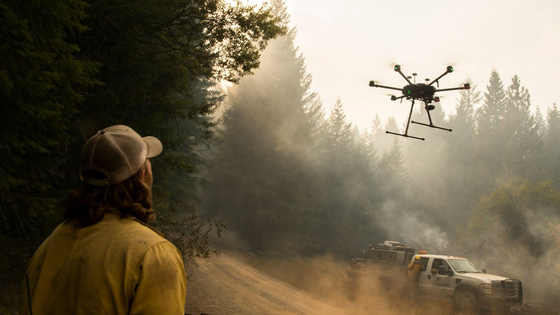 Einsatz von Drohnen zur Bekämpfung von Waldbränden in Finnland