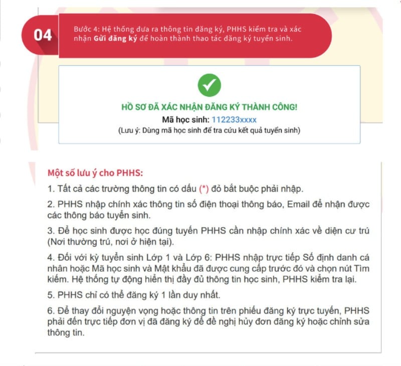 Hướng dẫn đăng ký tuyển sinh trực tuyến vào mầm non, lớp 1, lớp 6 ở Hà Nội