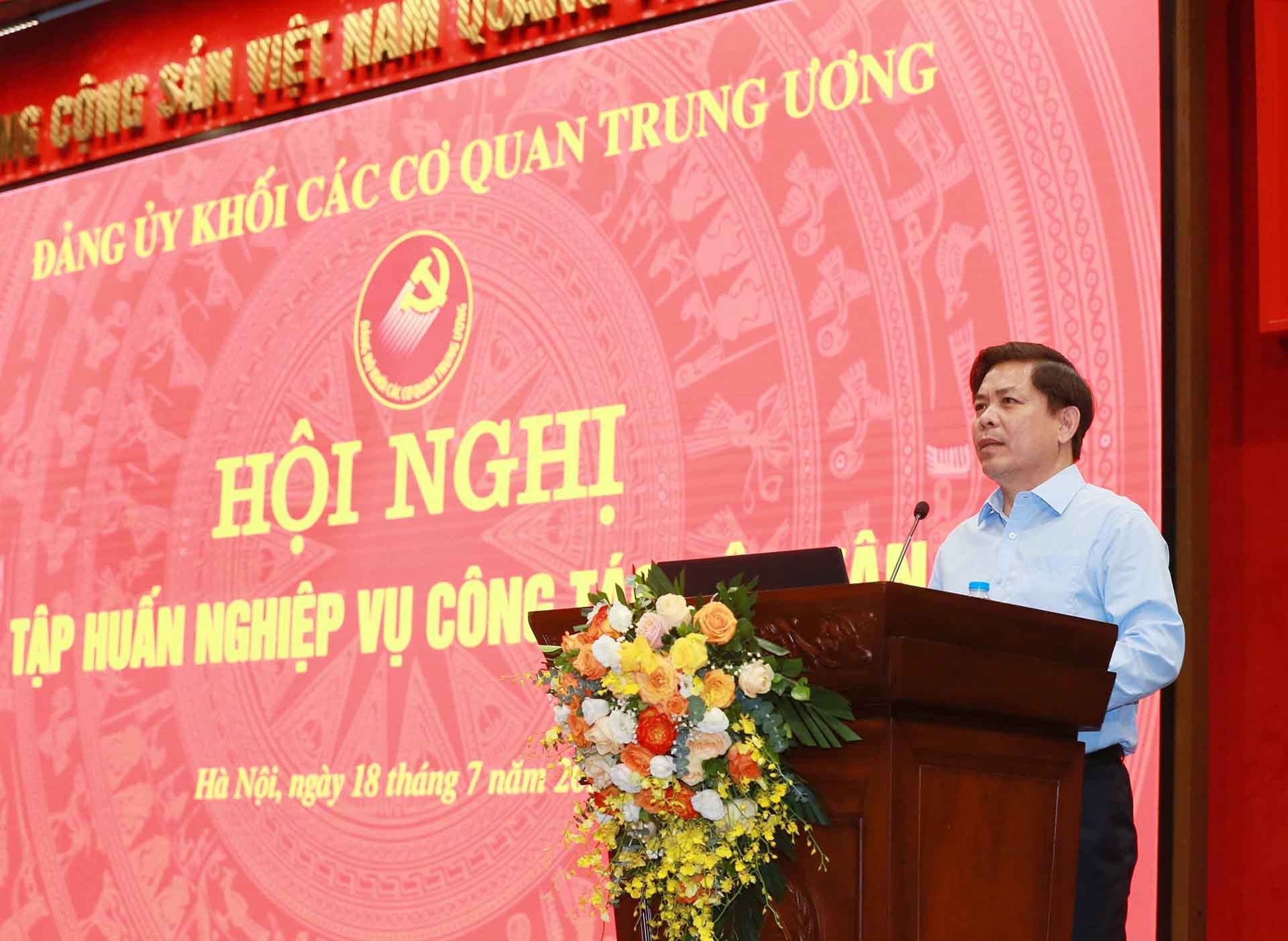 Nâng cao nghiệp vụ cho đội ngũ cán bộ làm công tác dân vận Khối các cơ quan Trung ương