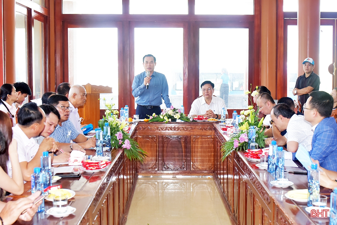 Businesses and investors highly appreciate Ha Tinh's tourism potential.