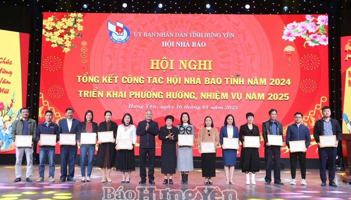 Hội Nhà báo Hưng Yên hướng tới 2025 với nhiều hoạt động ý nghĩa