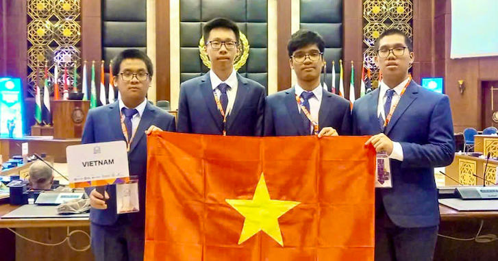 Vietnam entre los 4 primeros de la Olimpiada Internacional de Informática con el 100% de los participantes ganando medallas