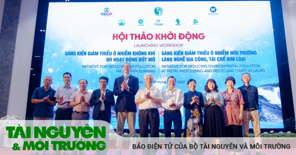 Giảm ô nhiễm không khí do hoạt động đốt mở và giảm ô nhiễm làng nghề gia công, tái chế kim loại