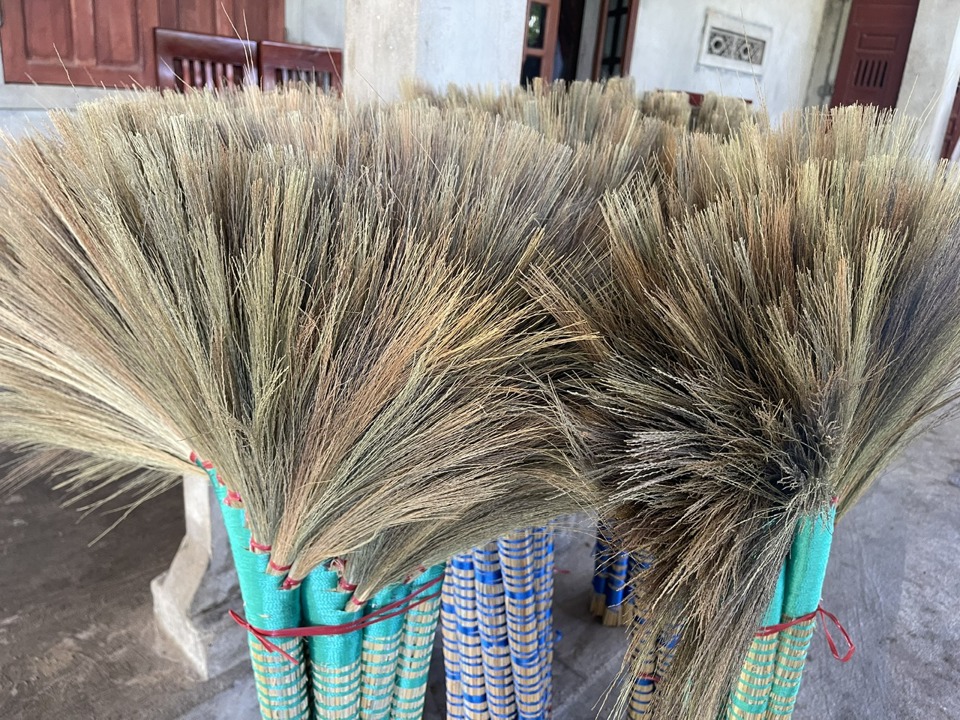 Chổi đót Hành Thuận đã đạt sản phẩm OCOP 3 sao.&nbsp;