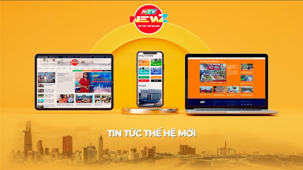 dai truyen hinh tp ho chi minh ra mat nen tang tin tuc the he moi htv newz hinh 1