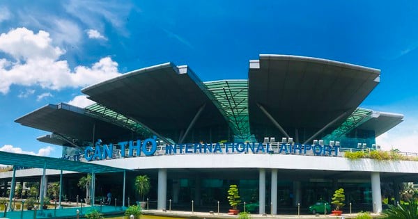 El aeropuerto de Can Tho no se utilizará como aeropuerto de respaldo a partir del 16 de noviembre.