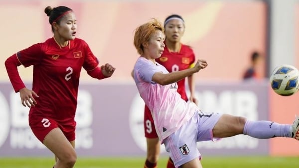 Vietnam women's team says goodbye to women's football qualifying round for 2024 Paris Olympics