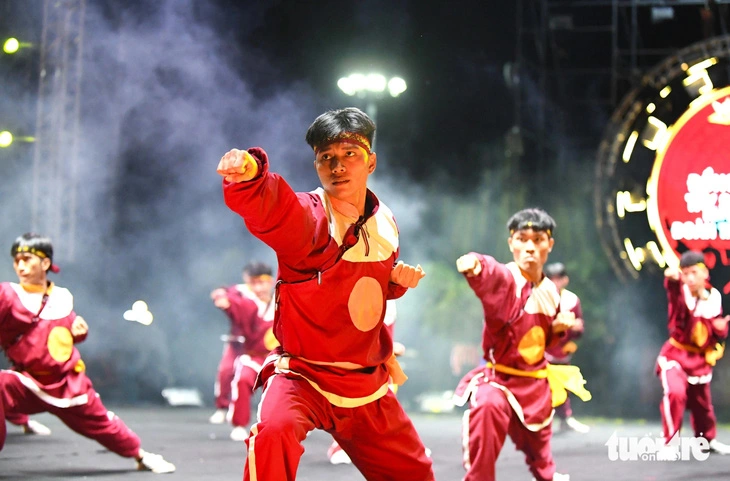 Enjoy the international martial arts night in Binh Dinh