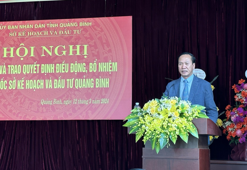Quang Binh tiene un nuevo Director del Departamento de Planificación e Inversión -0