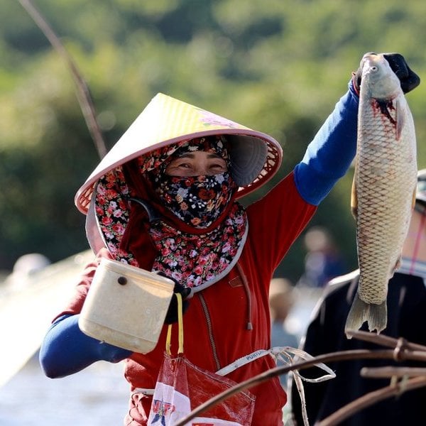 Le festival de pêche de Vuc Rao attire des centaines de participants