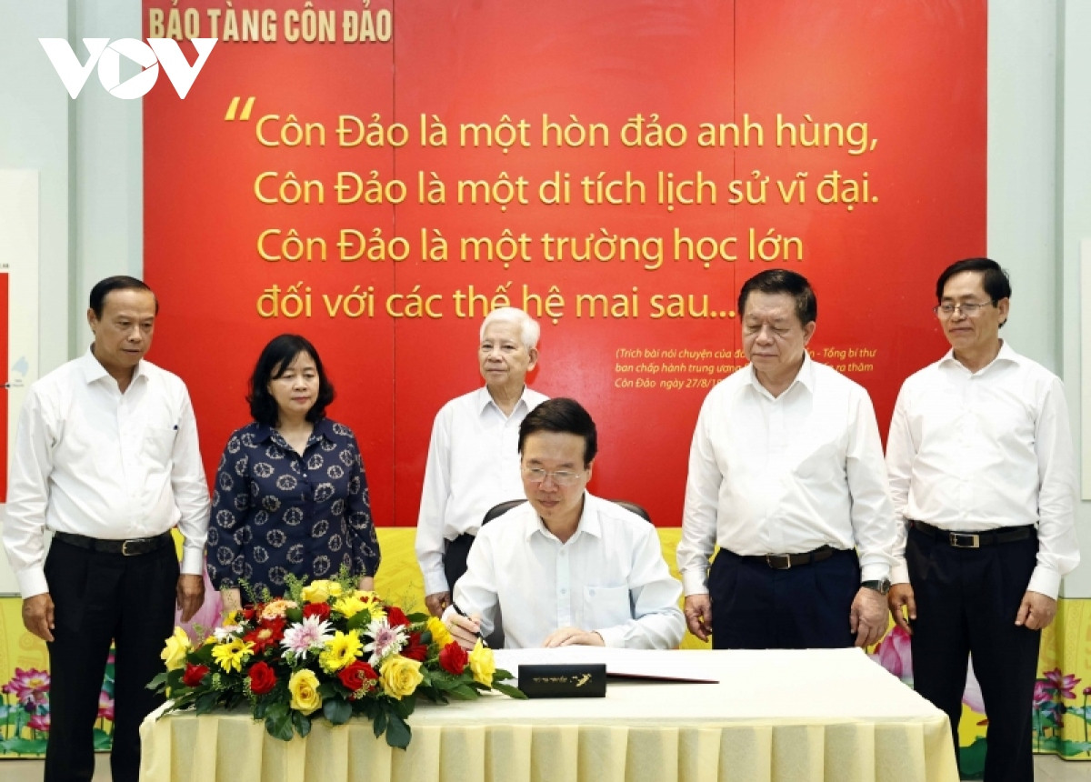 chu tich nuoc vo van thuong gap mat cac cuu tu chinh tri con Dao hinh anh 6