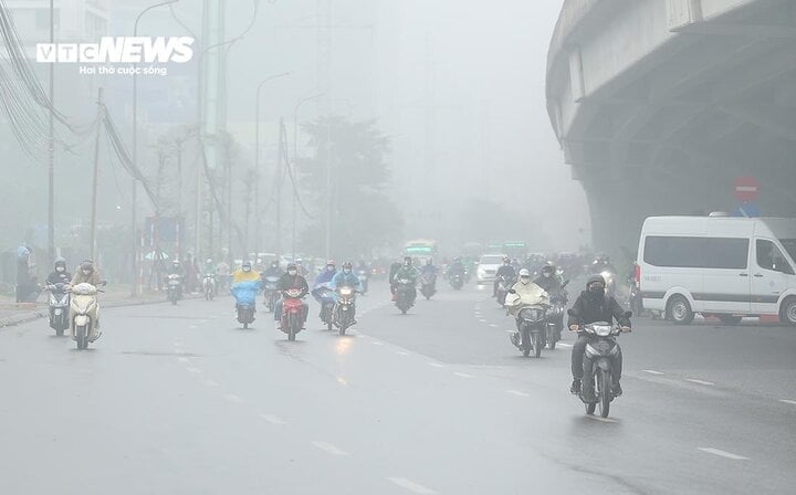 Wettervorhersage für den 17. März: Nieselregen und Feuchtigkeit im Nordosten. (Illustration: Khong Chi)