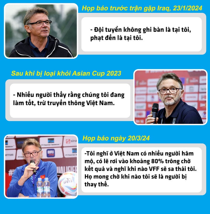 Coach Troussier's statements in the past six months have always put him in a position of... confronting public opinion.