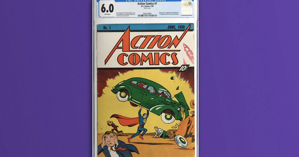 រឿង​កំប្លែង​ Superman ដែល​ថ្លៃ​បំផុត​ក្នុង​ប្រវត្តិសាស្ត្រ​លក់​បាន​ ៦ លាន​ដុល្លារ