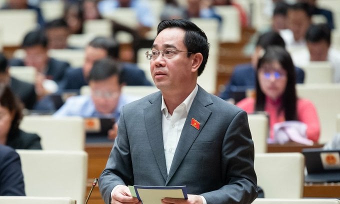 Delegado Nguyen Van Huy (Jefe Adjunto de la Delegación de Thai Binh). Foto: Medios de la Asamblea Nacional