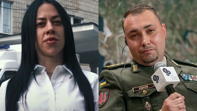 Г-жа Марианна Буданова и г-н Кирилл Буданов. Фото: евроньюс