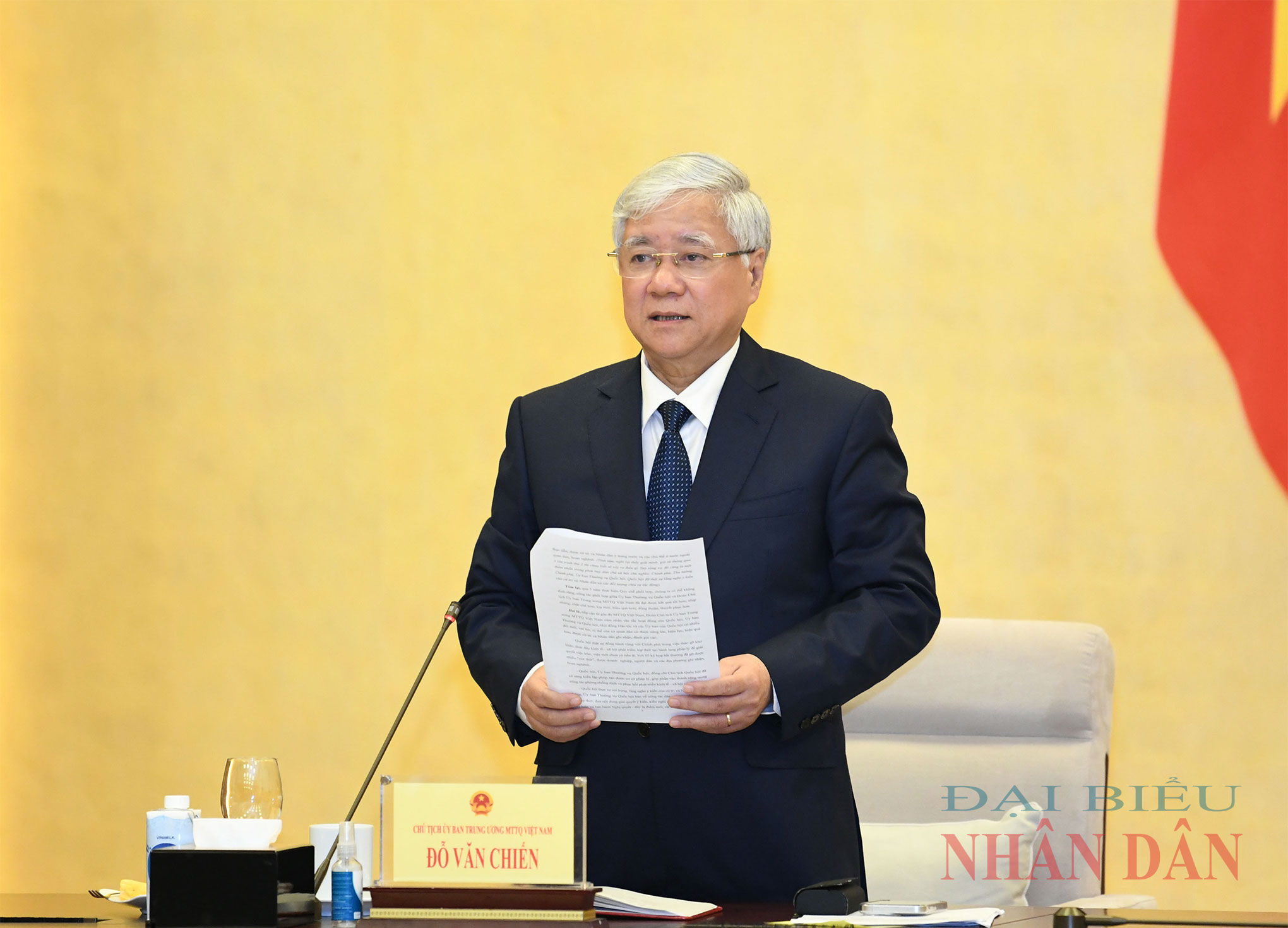 Vorsitzender der Nationalversammlung, Vuong Dinh Hue: Förderung der Demokratie und enge Koordinierung, damit jede Entscheidung der Nationalversammlung wirklich dem Land und dem Volk zugutekommt -0