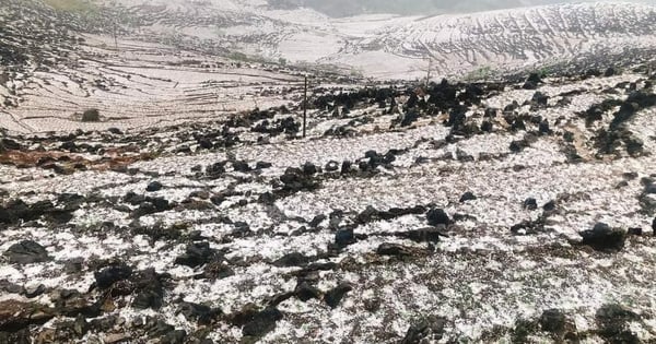 Ist es ungewöhnlich, dass Hagel aus dem Norden in die Zentralregion gelangt?