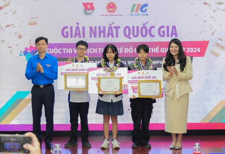 3 champions vietnamiens participeront à un concours mondial de design graphique aux États-Unis