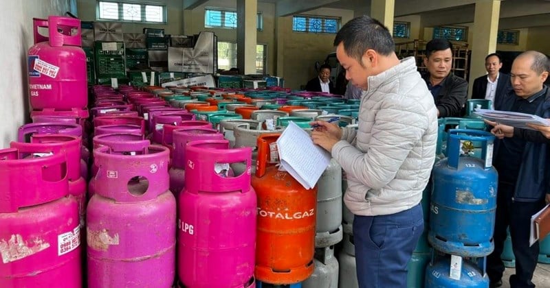 Neue Entwicklungen im Fall der Beschlagnahmung von 308 Gasflaschen unbekannter Herkunft in Thai Binh