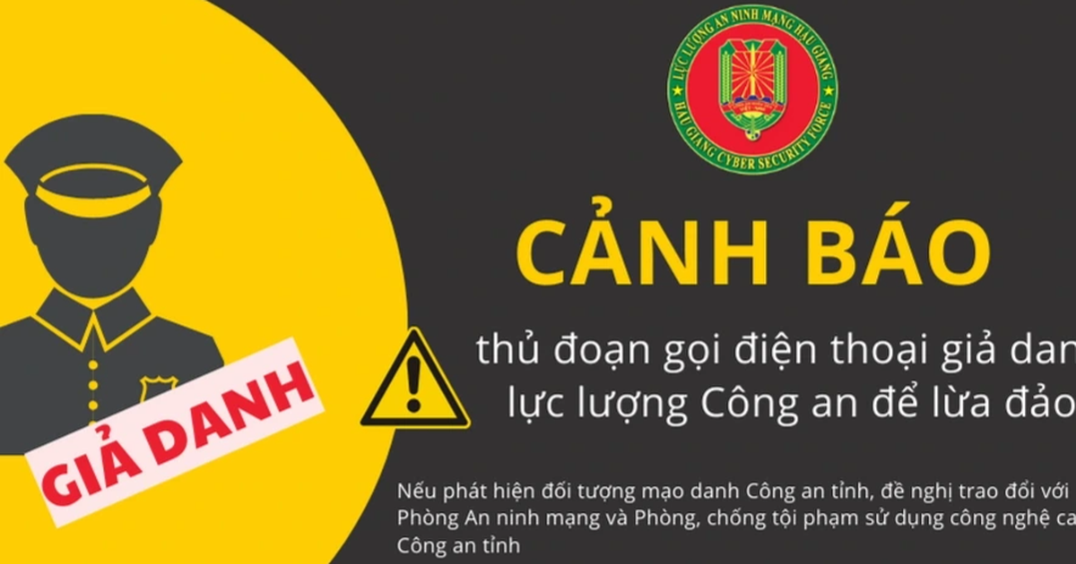 Mạo danh Phó Giám đốc Công an tỉnh Hậu Giang để lừa đảo