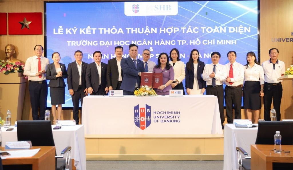 SHB ký kết hợp tác toàn diện với Trường Đại học Ngân hàng TP. Hồ Chí Minh