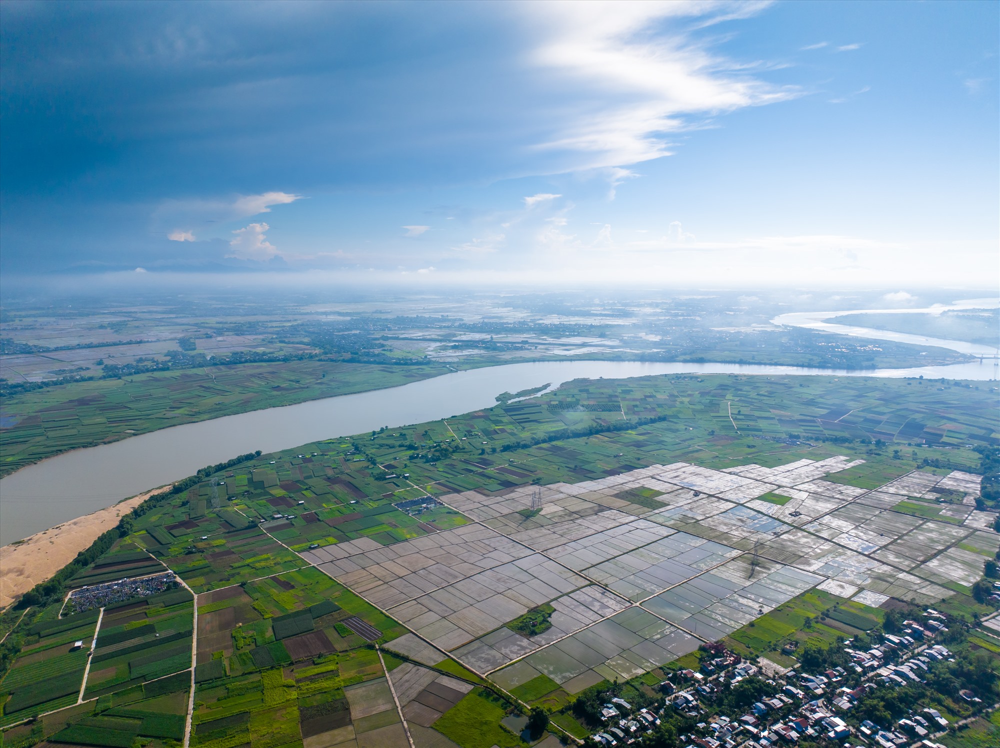 Thu Bon mother river. Photo: Le Trong Khang