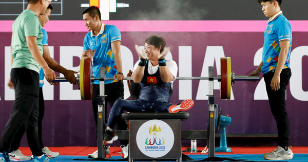 Winning 29 gold medals, Vietnam ranks third on the rankings