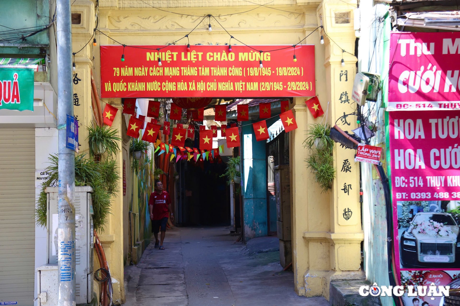 ruc ro co do sao vang truoc cong lang ha noi hinh 1