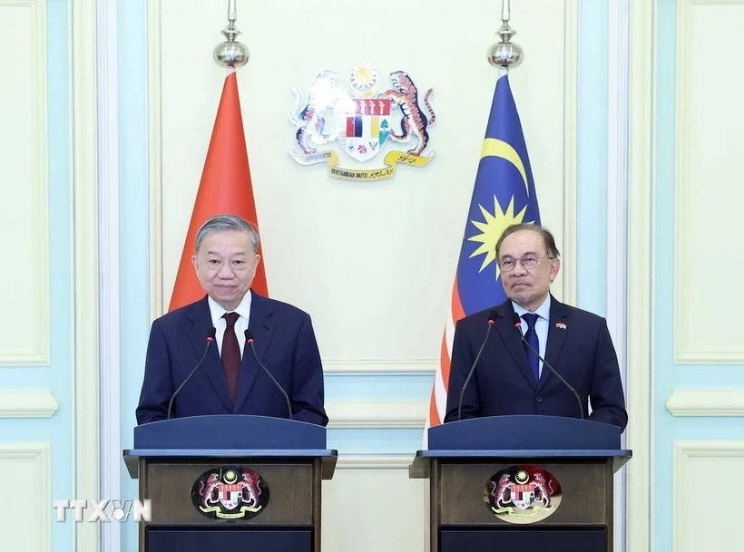 Full text of Joint Statement on upgrading the comprehensive strategic partnership between Vietnam and Malaysia