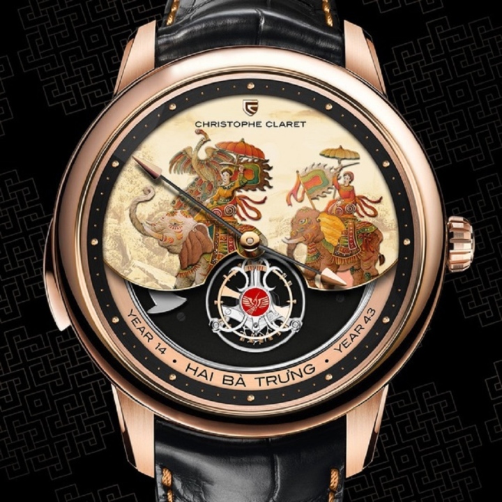 Image of Hai Ba Trung appears in luxury Swiss watch - 2