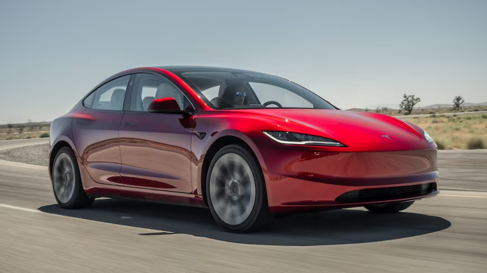 Model 3 của Tesla nổi bật với tính năng đèn báo điểm mù - Ảnh 1.