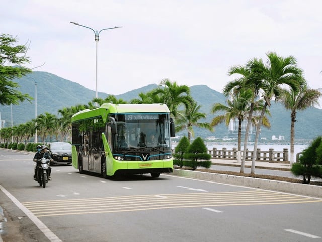 Nha Trang có tuyến buýt điện đưa du khách khám phá thành phố biển - Ảnh 2.