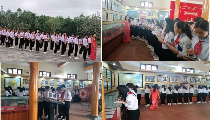 La escuela secundaria Nguyen Tat Thanh es un punto brillante en la enseñanza y el aprendizaje en el distrito de Can Loc, Ha Tinh.