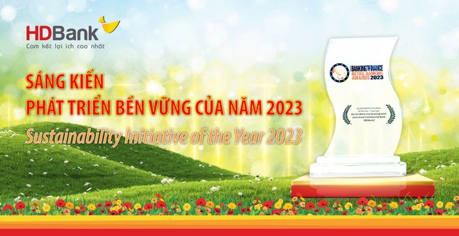 HDBank - the only bank in Vietnam to be honored for sustainable development photo 2