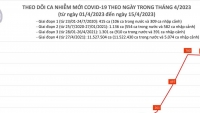 Covid-19 ngày 15/4: Thêm gần 800 ca Covid-19 mới, 10 bệnh nhân đang thở oxy, cập nhật tình hình tiêm vaccine