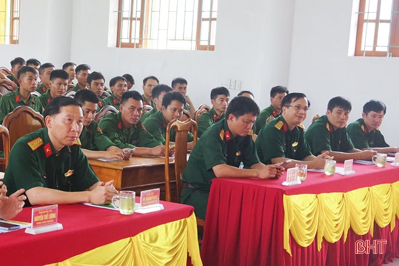 Ouverture du cours de formation des officiers de réserve de niveau compagnie 2023