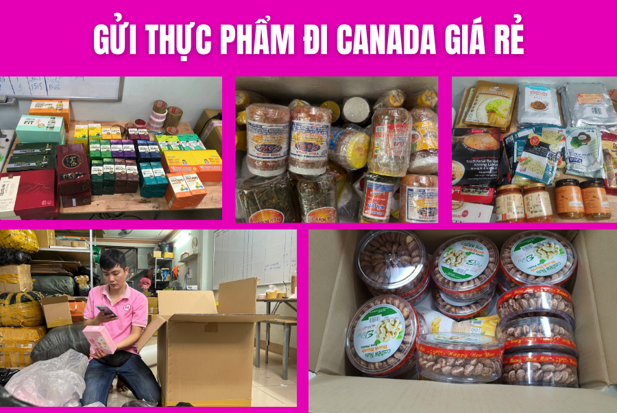 Những lưu ý khi gửi thực phẩm đi Canada bạn cần phải biết