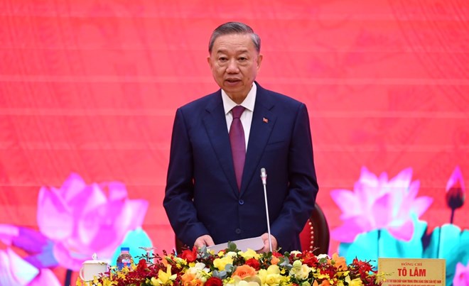 ト・ラム書記長兼大統領がベトナムの外交政策の優先事項について語る