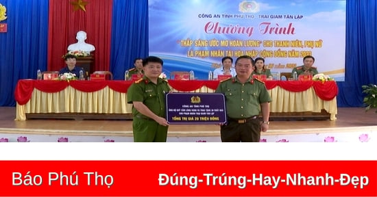 “Thắp sáng giấc mơ hoàn lương” cho phạm nhân, trại viên trong độ tuổi thanh niên