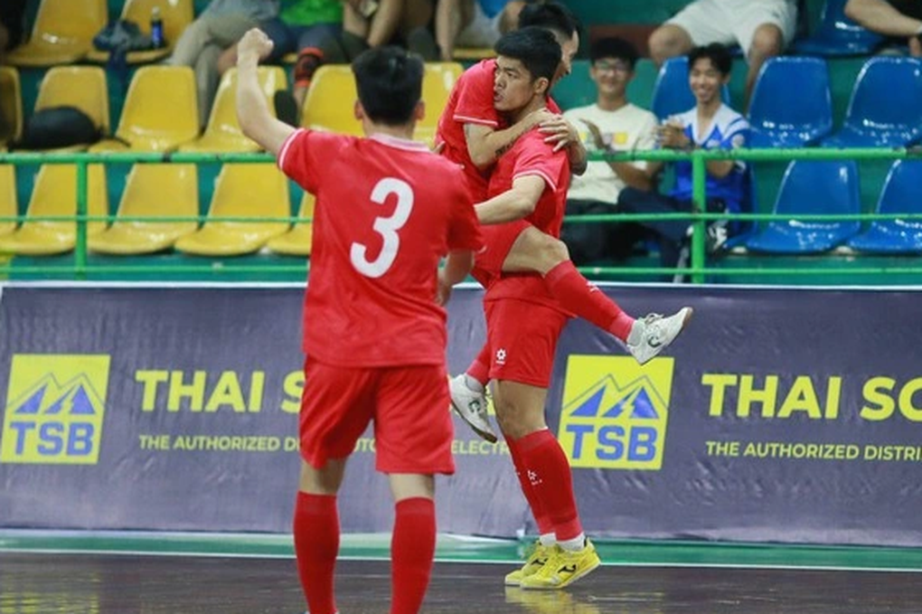 Vietnam Futsal បង្កើត​ការ​រញ្ជួយ​ដី​ទល់​នឹង​ក្រុម​ចំណាត់​ថ្នាក់​លេខ ៨ របស់​ពិភពលោក