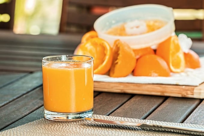 Experts say drinking orange juice before meals can be harmful to your health. Photo: Pexel