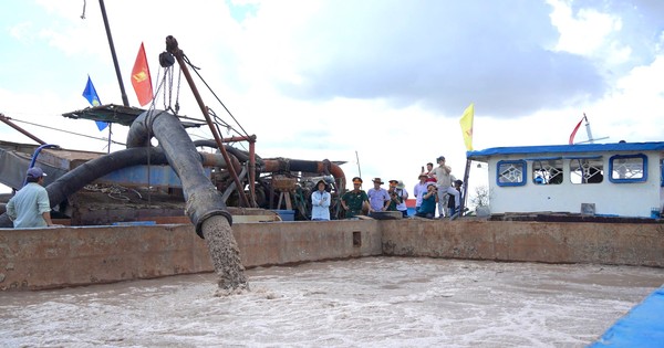 Extraction de sable « sans précédent » pour la construction d'autoroutes