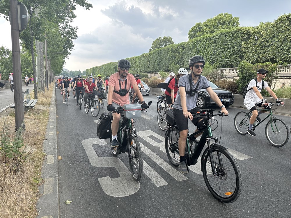 Die Franzosen fahren Fahrrad, um ihre Gesundheit zu verbessern und die Umwelt zu schützen. Bild 4