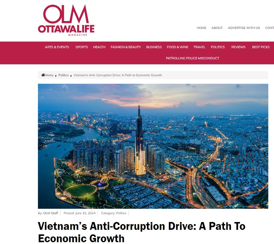 Vietnam has made significant strides in its anti-corruption efforts.