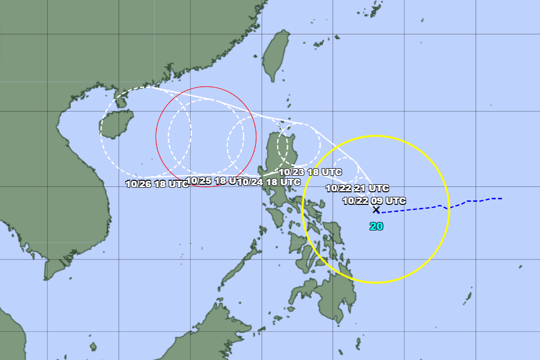 Le typhon Tra Mi se forme à l'est des Philippines et devrait pénétrer dans la mer de l'Est