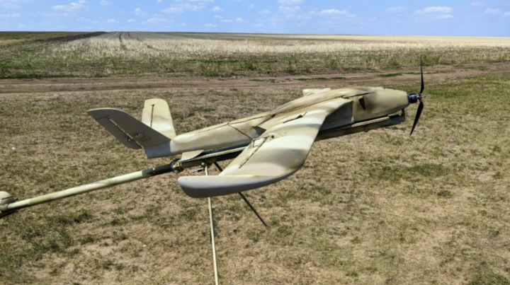 រូបថតរបស់ Ukrainian Backfire UAV។