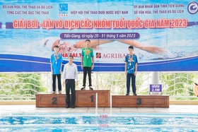 Phu Tho : Battre deux records nationaux aux Championnats de natation et de plongeon par groupes d'âge 2023