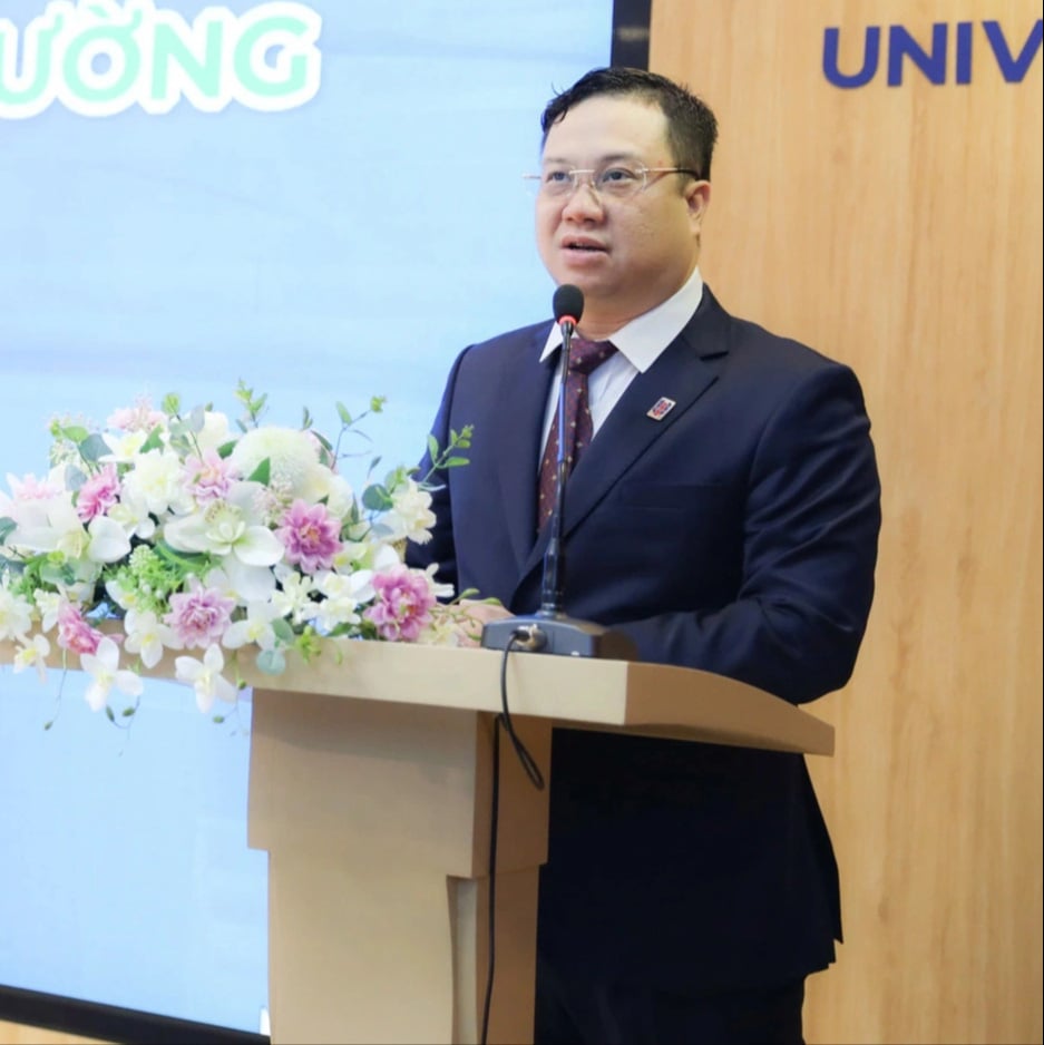 PGS.TS Nguyễn Đức Trung, hiệu trưởng Trường đại học Ngân hàng TP.HCM - Ảnh: A.H